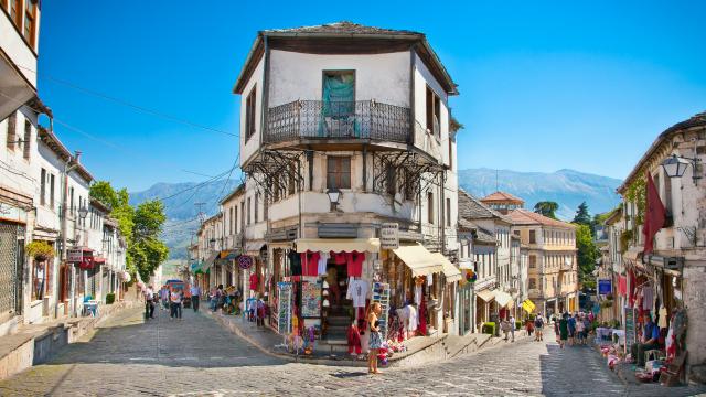 Explore the UNESCO city of Gjirokastër
